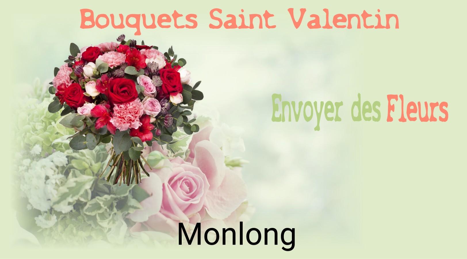 Roses de Saint-Valentin livrées à Monlong